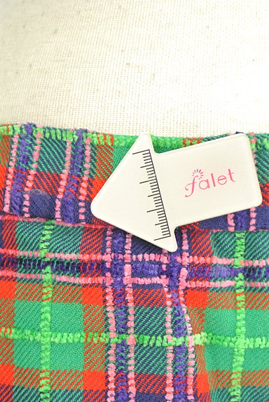 GIVENCHY（ジバンシィ）の古着「凹凸チェック柄タイトスカート（スカート）」大画像５へ
