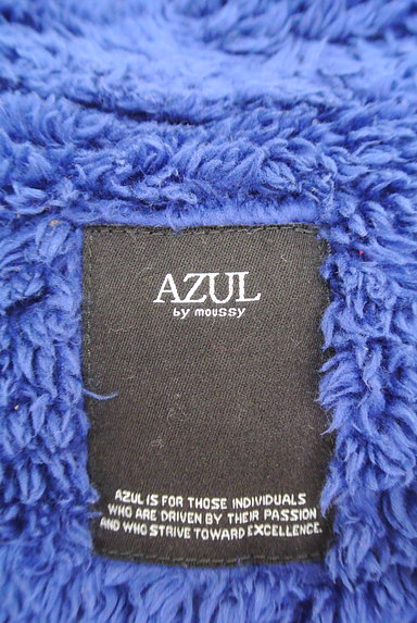AZUL by moussy（アズールバイマウジー）の古着「フロントオープンボアロングコート（コート）」大画像６へ