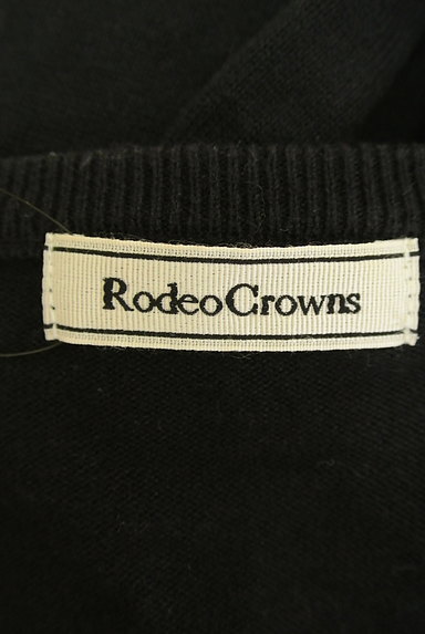 RODEO CROWNS（ロデオクラウン）の古着「Vネックロゴニット（ニット）」大画像６へ