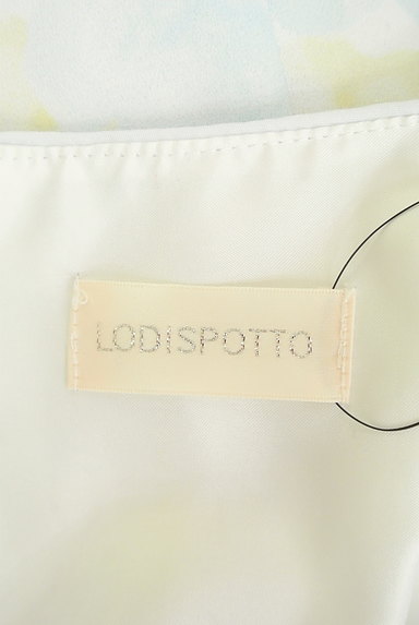 LODISPOTTO（ロディスポット）の古着「肩リボン花柄フレアワンピース（ワンピース・チュニック）」大画像６へ
