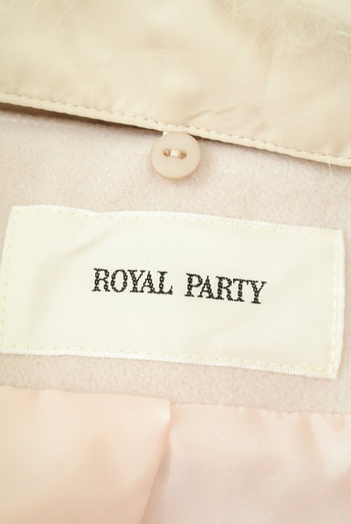 ROYAL PARTY（ロイヤルパーティ）の古着「ファー付きロングコート（コート）」大画像６へ