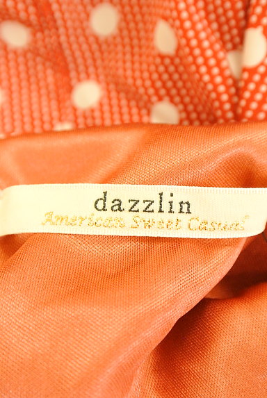 dazzlin（ダズリン）の古着「ドット柄ブラウス風コンビネゾン（コンビネゾン・オールインワン）」大画像６へ