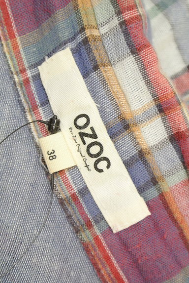 OZOC（オゾック）の古着「チェック柄カジュアルシャツ（カジュアルシャツ）」大画像６へ