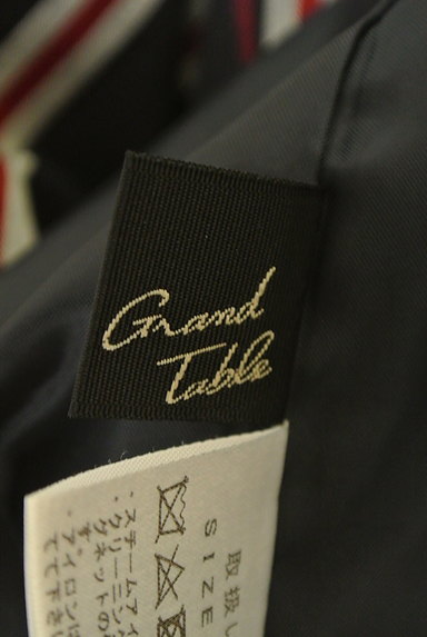 GRAND TABLE（グランターブル）の古着「ストライプ柄ロングフレアスカート（ロングスカート・マキシスカート）」大画像６へ