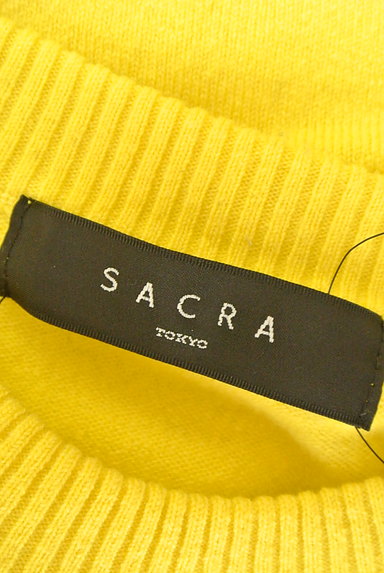 SACRA（サクラ）の古着「ラウンドネック７分袖ニット（ニット）」大画像６へ