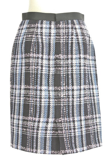 JUSGLITTY（ジャスグリッティー）の古着「チェック柄セミタイトスカート（スカート）」大画像２へ
