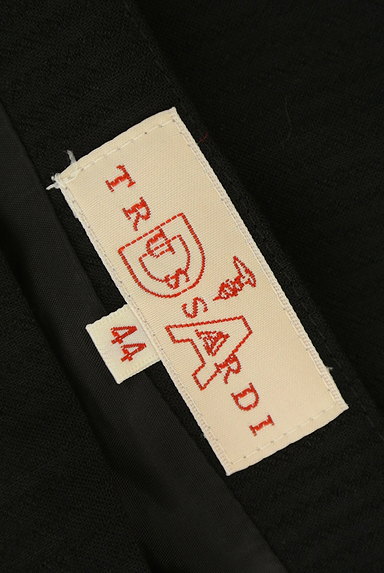 TRUSSARDI（トラサルディ）の古着「黒ストライプ柄タイトスカート（スカート）」大画像６へ