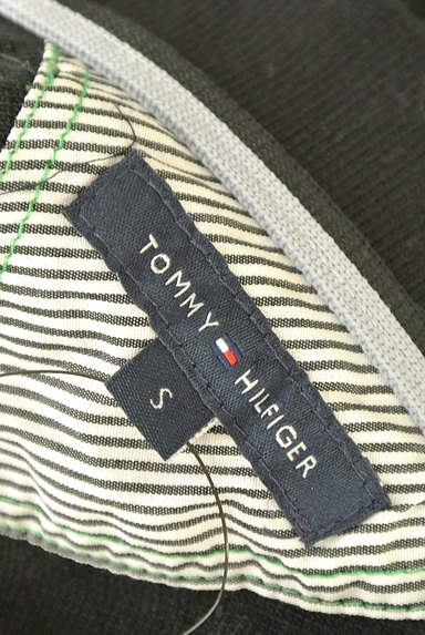 TOMMY HILFIGER（トミーヒルフィガー）の古着「ラインストーンロゴポロシャツ（ポロシャツ）」大画像６へ