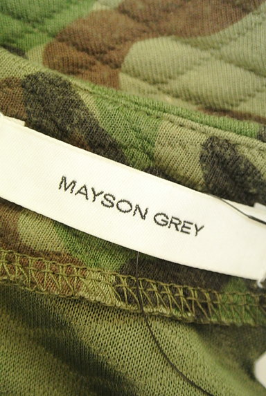 MAYSON GREY（メイソングレイ）の古着「ミリタリーキルティングカットソー（カットソー・プルオーバー）」大画像６へ