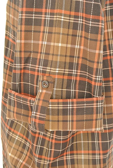 INTER PLANET（インタープラネット）の古着「裾リボン７分袖シャツ風カットソー（カットソー・プルオーバー）」大画像４へ