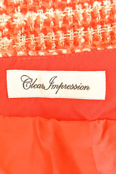 CLEAR IMPRESSION（クリアインプレッション）の古着「カラーツイードタイトスカート（スカート）」大画像６へ