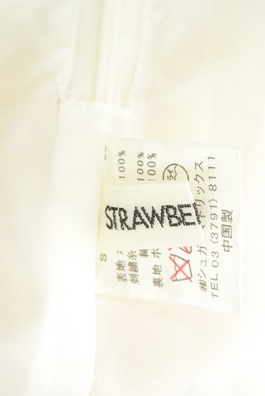 STRAWBERRY-FIELDS（ストロベリーフィールズ）の古着「刺繍バイカラー５分袖ワンピ（ワンピース・チュニック）」大画像６へ