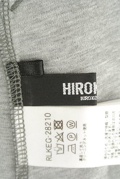 HIROKO BIS（ヒロコビス）の古着「ステッチラインロングカットソー（カットソー・プルオーバー）」大画像６へ