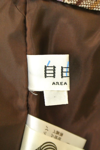 AREA FREE（自由区）の古着「チェック柄膝丈ラップスカート（スカート）」大画像６へ