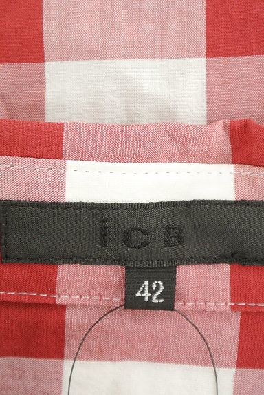 iCB（アイシービー）の古着「ギンガムチェックロングシャツ（カジュアルシャツ）」大画像６へ