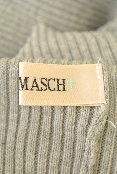 MISCH MASCH（ミッシュマッシュ）の古着「装飾ネックライン肩フリルリブニット（ニット）」大画像６へ