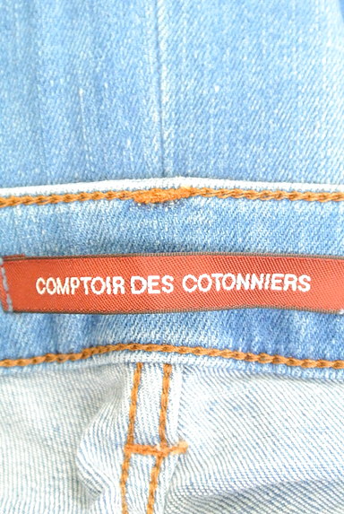 Comptoir des Cotonniers（コントワーデコトニエ）の古着「セミフレアライトデニムパンツ（デニムパンツ）」大画像６へ