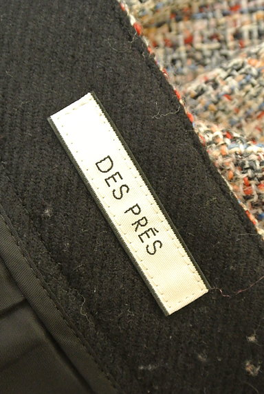 DES PRES（デプレ）の古着「ミックスツイードフリンジパンツ（パンツ）」大画像６へ