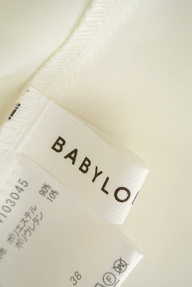 BABYLONE（バビロン）の古着「シンプルブラウス（カットソー・プルオーバー）」大画像６へ