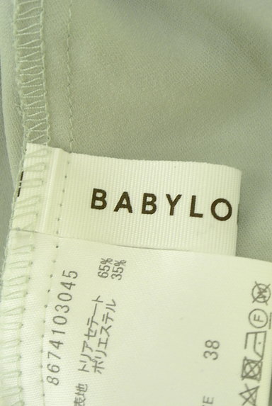BABYLONE（バビロン）の古着「シンプル比翼ボタンブラウス（カットソー・プルオーバー）」大画像６へ