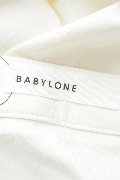 BABYLONE（バビロン）の古着「ホワイトテーパードパンツ（パンツ）」大画像６へ