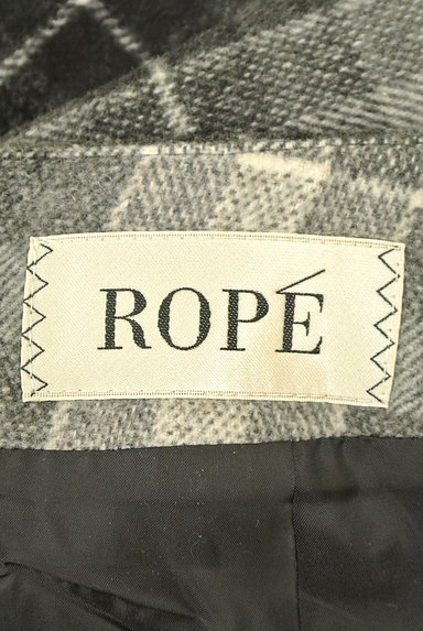 ROPE（ロペ）の古着「ウールチェックミニスカート（ミニスカート）」大画像６へ