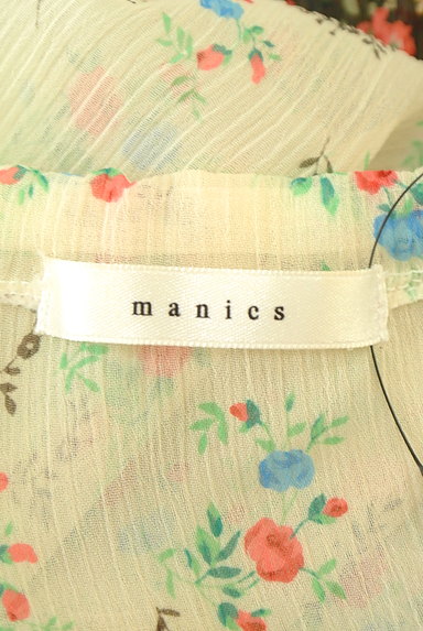 manics（マニックス）の古着「小花柄シアーシフォンカットソー（カットソー・プルオーバー）」大画像６へ