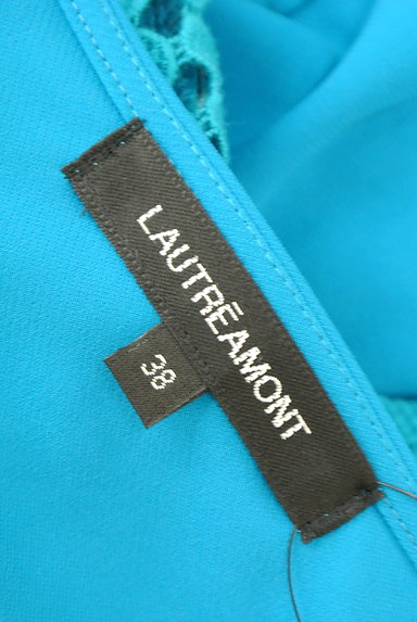 LAUTREAMONT（ロートレアモン）の古着「シアー刺繍袖カラーカットソー（カットソー・プルオーバー）」大画像６へ