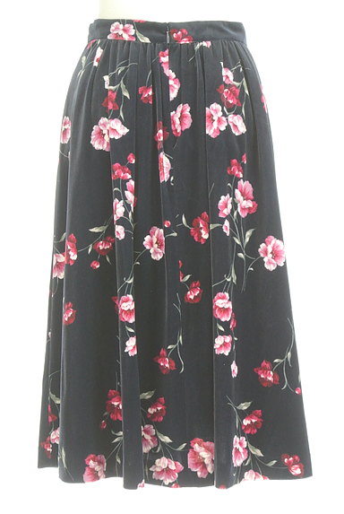 Rirandture（リランドチュール）の古着「ベロア花柄ロングスカート（スカート）」大画像２へ