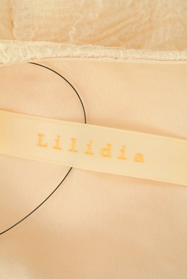 Lilidia（リリディア）の古着「シフォンペプラムタンクトップ（キャミソール・タンクトップ）」大画像６へ
