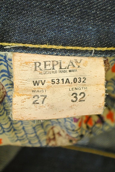 REPLAY（リプレイ）の古着「ダメージ加工デニムパンツ（デニムパンツ）」大画像６へ
