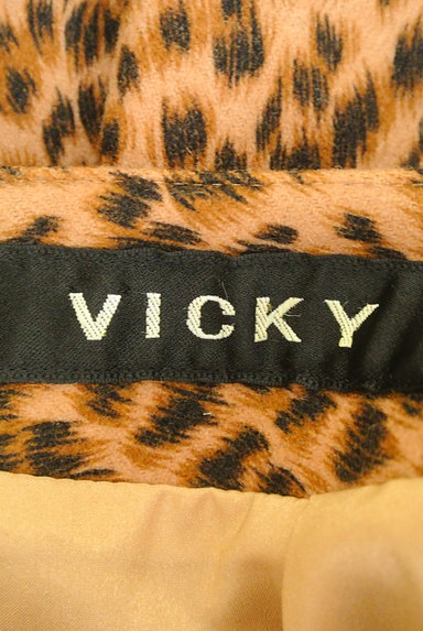 VICKY（ビッキー）の古着「レオパード柄タイトスカート（スカート）」大画像６へ