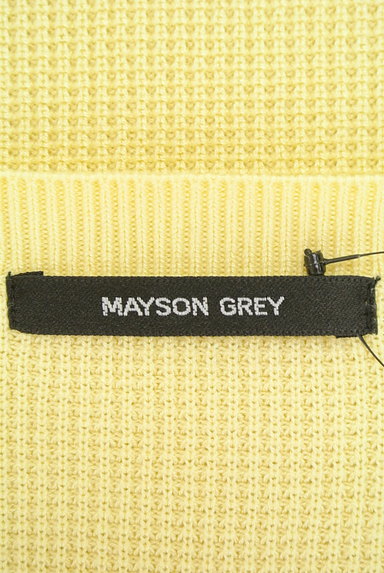 MAYSON GREY（メイソングレイ）の古着「サイドスリットカラーニット（ニット）」大画像６へ