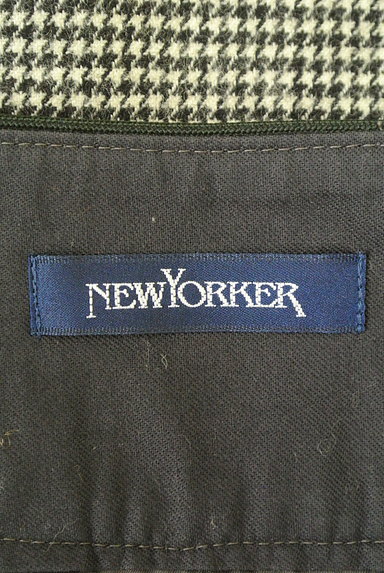 NEW YORKER（ニューヨーカー）の古着「ミディ丈千鳥格子柄スカート（スカート）」大画像６へ