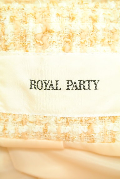 ROYAL PARTY（ロイヤルパーティ）の古着「変形デザインツイードジャケット（ジャケット）」大画像６へ
