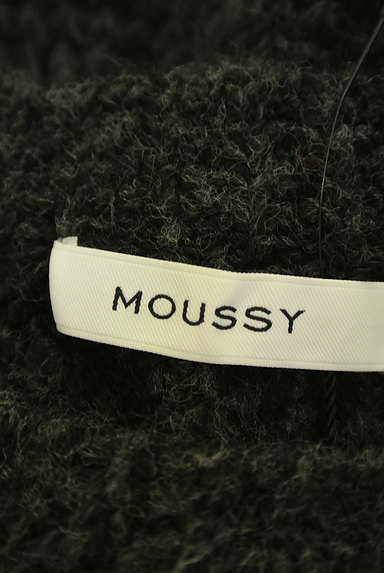 MOUSSY（マウジー）の古着「切替編地ニットトップス（ニット）」大画像６へ
