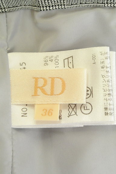 RD ROUGE DIAMANT（アールディー　ルージュ　ディアマン）の古着「ウエストリボンフレアスカート（スカート）」大画像６へ