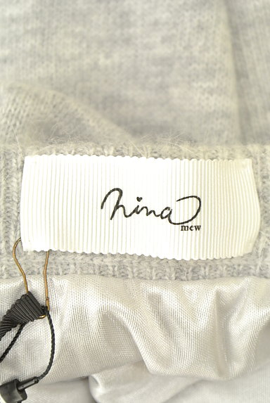 Ninamew（ニーナミュウ）の古着「起毛ニットタイトミニスカート（ミニスカート）」大画像６へ
