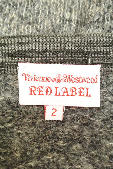 Vivienne Westwood（ヴィヴィアンウエストウッド）の古着「異素材バイカラーニットワンピ（ワンピース・チュニック）」大画像６へ