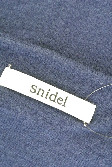 Snidel（スナイデル）の古着「裾シフォンＶネックニット（ニット）」大画像６へ