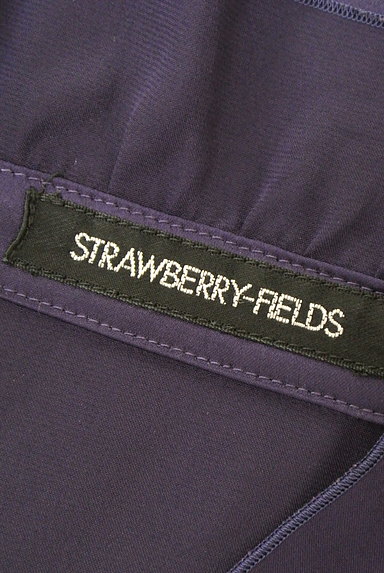 STRAWBERRY-FIELDS（ストロベリーフィールズ）の古着「フリルネックサテンブラウス（ブラウス）」大画像６へ