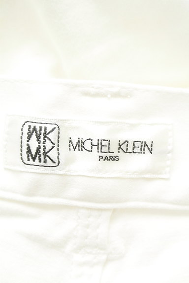 MK MICHEL KLEIN（エムケーミッシェルクラン）の古着「サイドスリットストレートパンツ（パンツ）」大画像６へ