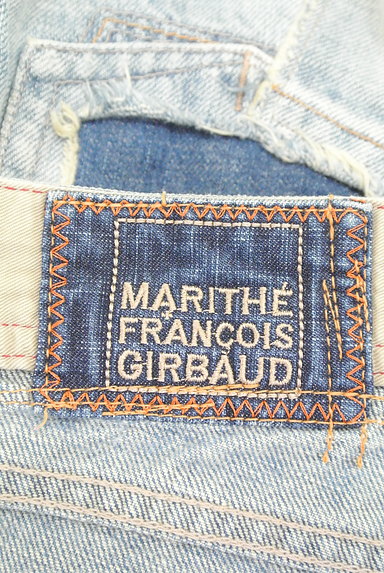 MARITHE FRANCOIS GIRBAUD（マリテフランソワジルボー）の古着「カットオフデニムミニスカート（ミニスカート）」大画像６へ