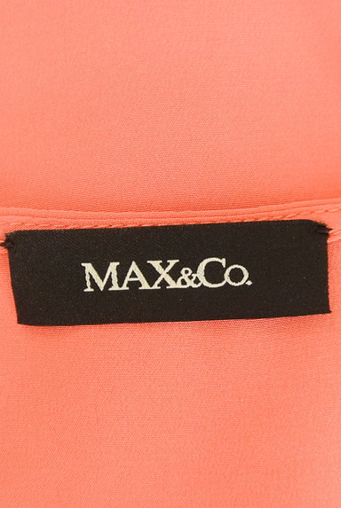 MAX&Co.（マックス＆コー）の古着「ツイストドレープロングワンピ（ワンピース・チュニック）」大画像６へ