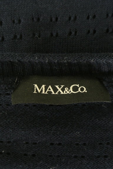 MAX&Co.（マックス＆コー）の古着「７分袖デザイン編みニットワンピ（ワンピース・チュニック）」大画像６へ