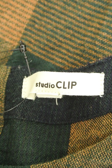 studio CLIP（スタディオクリップ）の古着「ナチュラルチェック柄カットソー（カットソー・プルオーバー）」大画像６へ