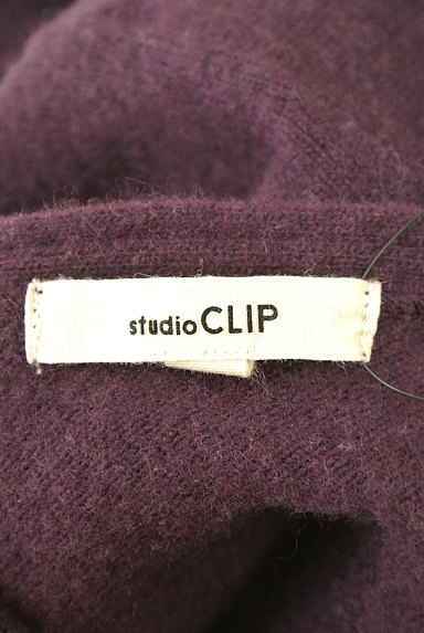 studio CLIP（スタディオクリップ）の古着「クルーネックカラーニット（ニット）」大画像６へ