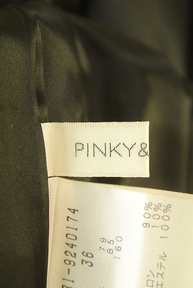 Pinky＆Dianne（ピンキー＆ダイアン）の古着「ベルト付きチェック柄タイトワンピース（キャミワンピース）」大画像６へ