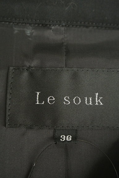 LE SOUK（ルスーク）の古着「シンプルショートトレンチコート（トレンチコート）」大画像６へ