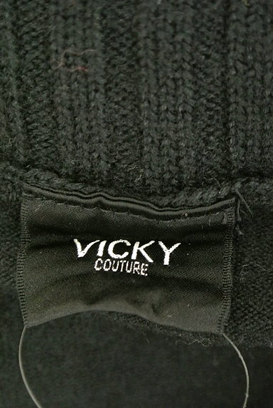VICKY（ビッキー）の古着「リブ襟カシュクールニット（ニット）」大画像６へ